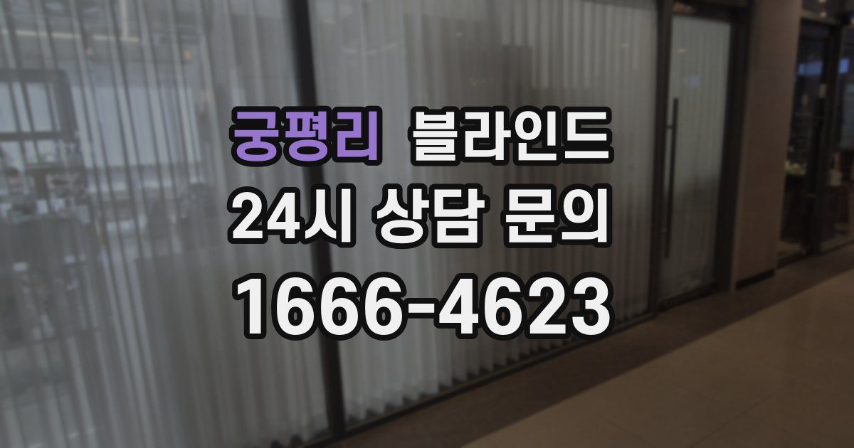 궁평리 블라인드