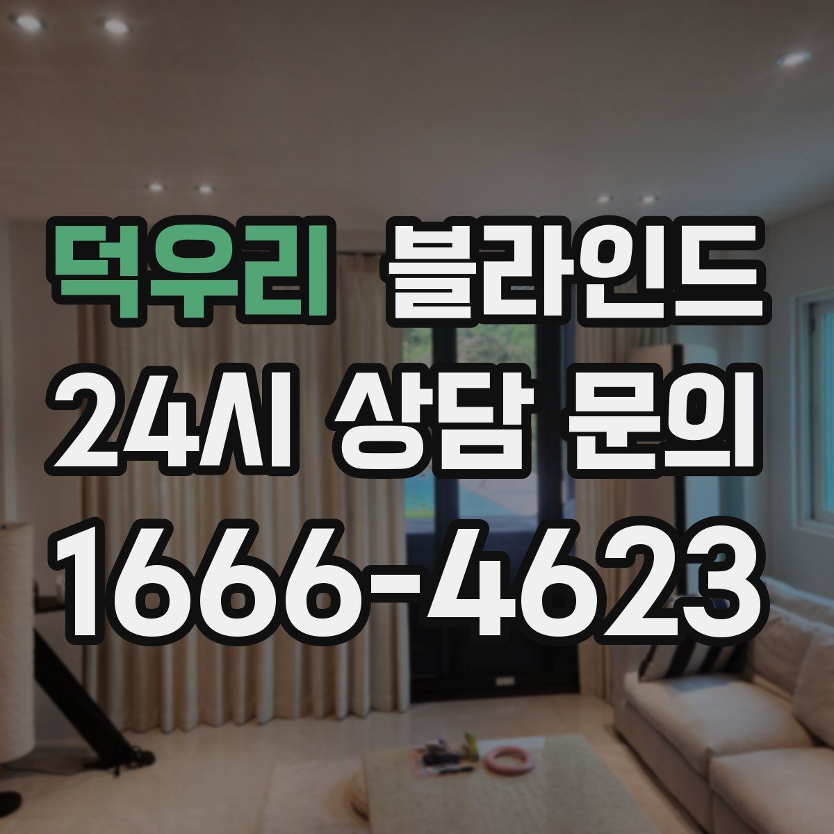 덕우리 블라인드