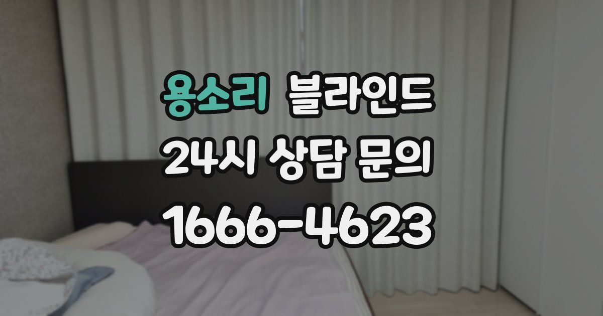 용소리 블라인드