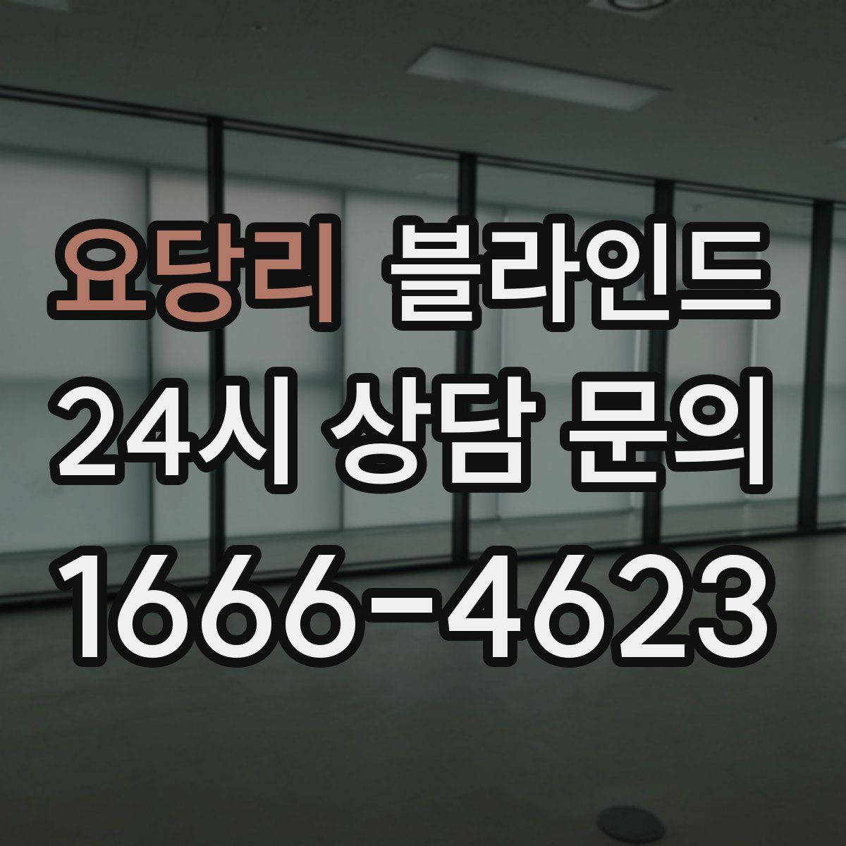 요당리 블라인드
