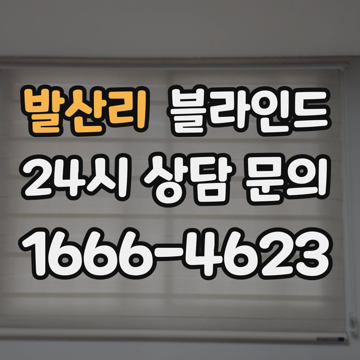 발산리 블라인드