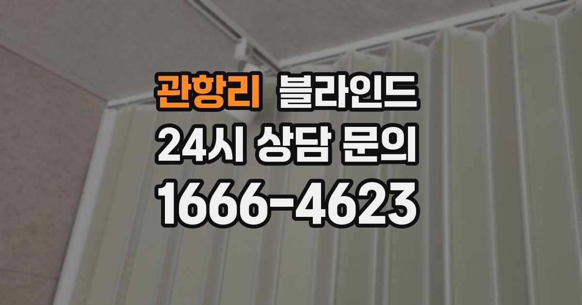 관항리 블라인드