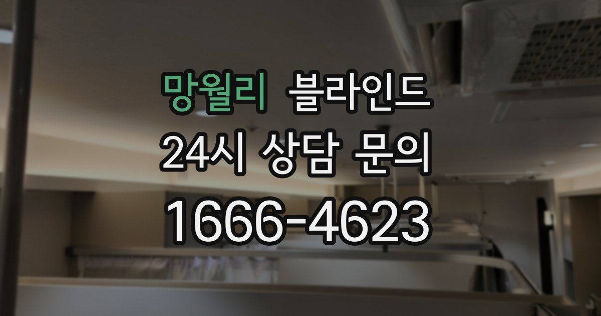 망월리 블라인드