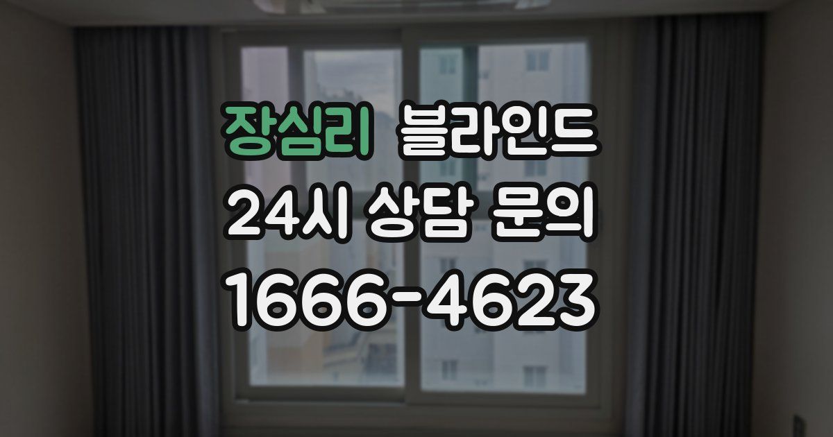 장심리 블라인드