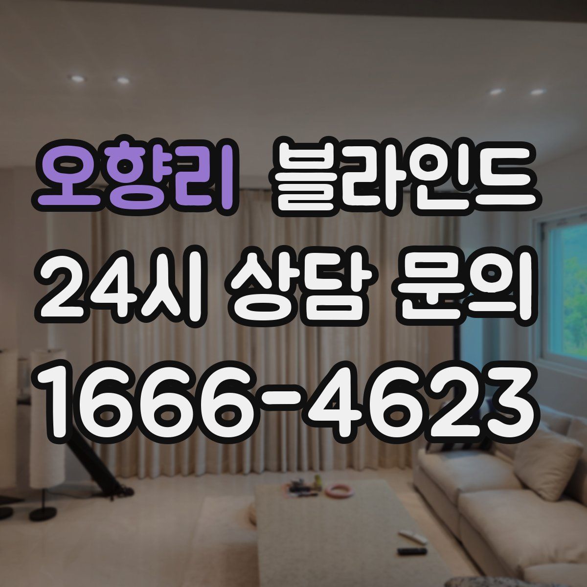 오향리 블라인드