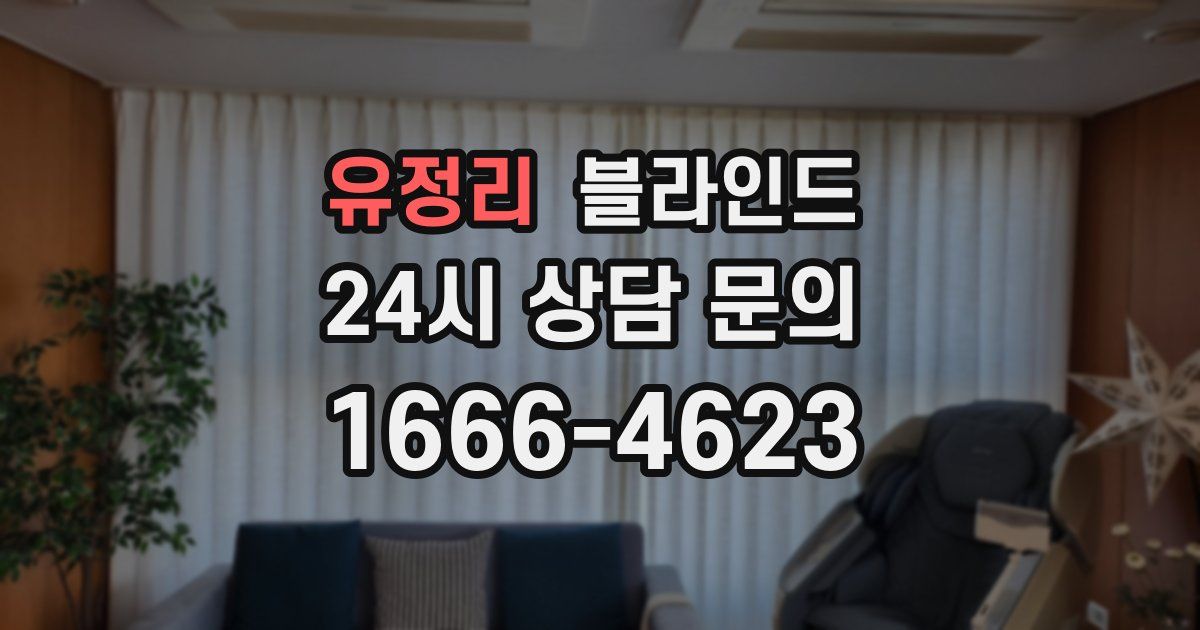 유정리 블라인드