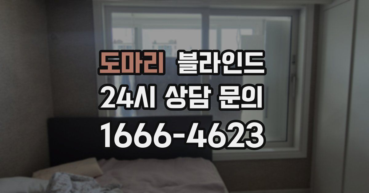도마리 블라인드