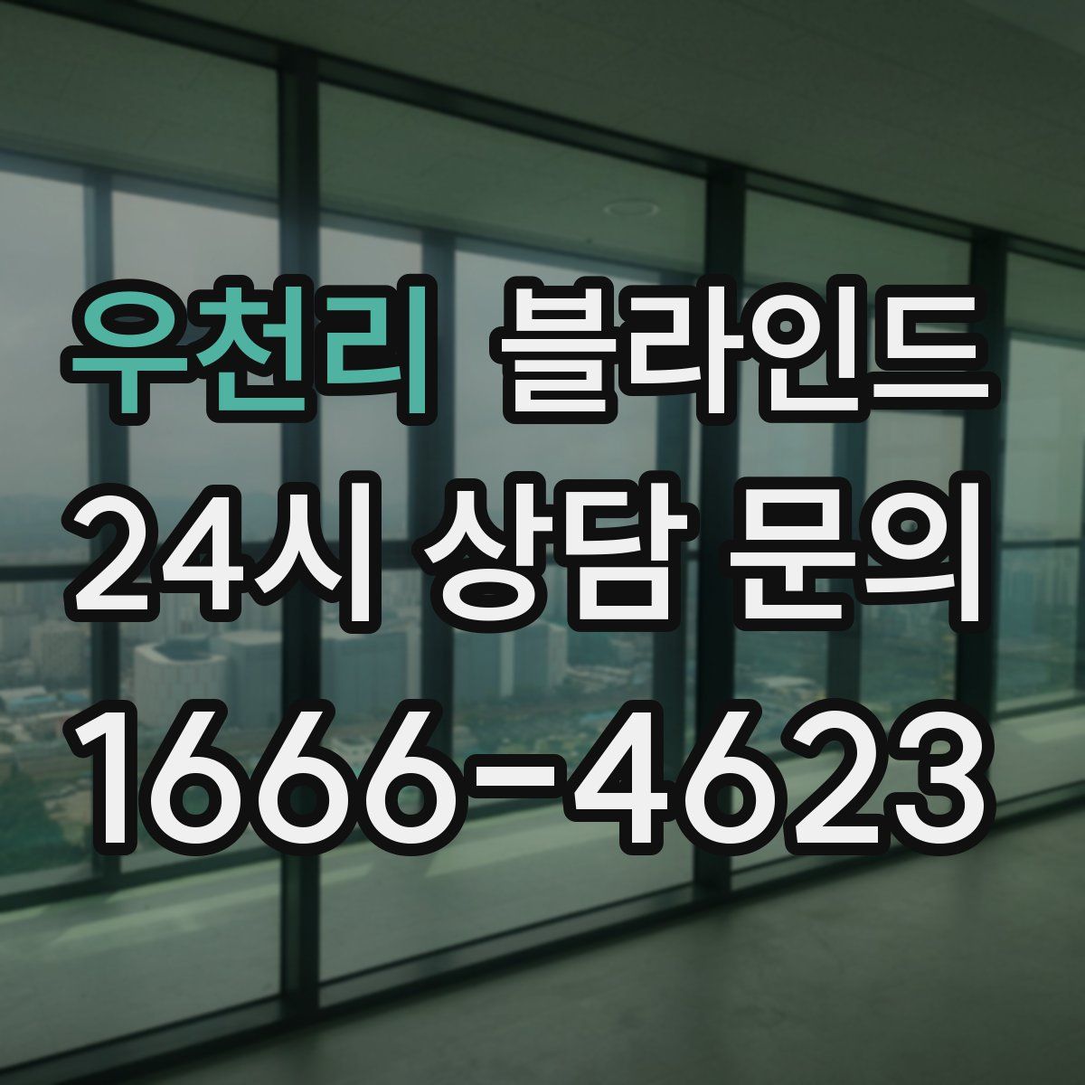 우천리 블라인드