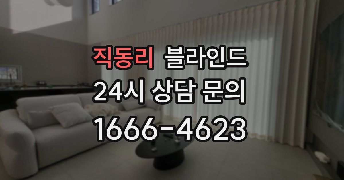 직동리 블라인드
