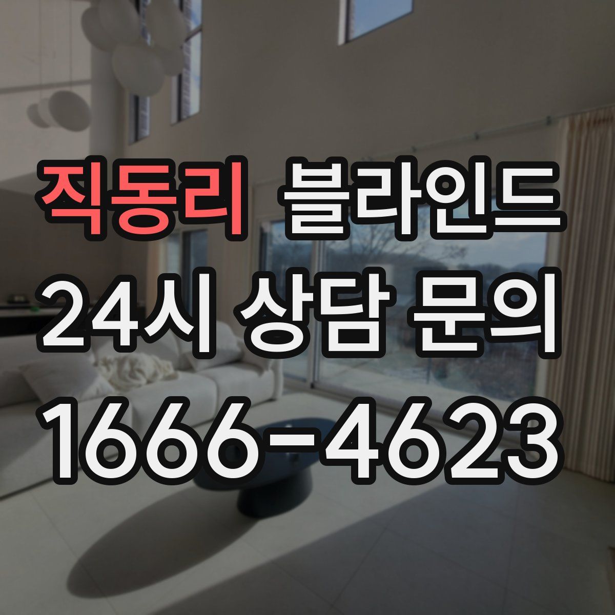 직동리 블라인드