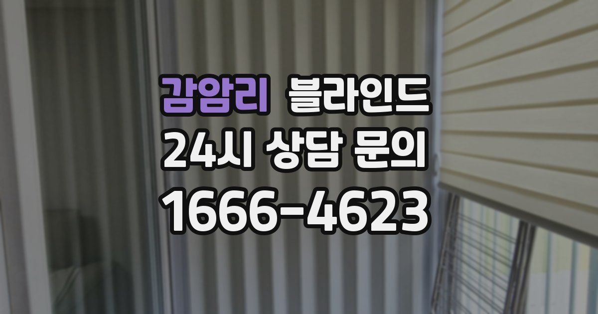 감암리 블라인드