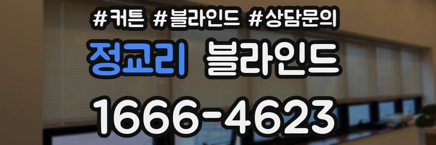 정교리 블라인드