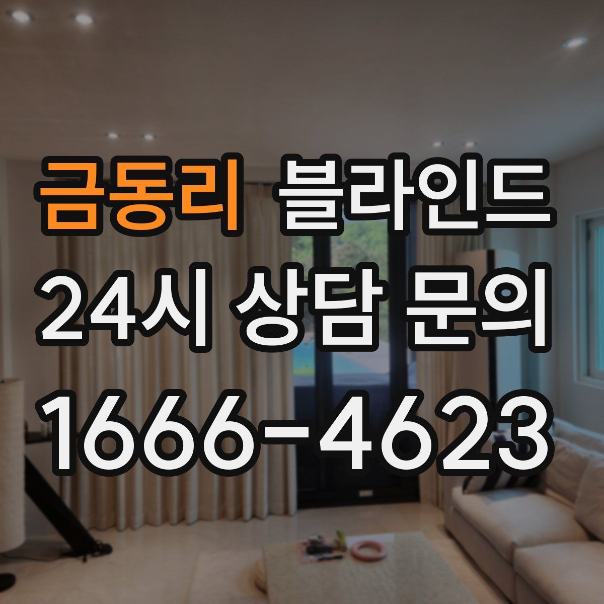 금동리 블라인드