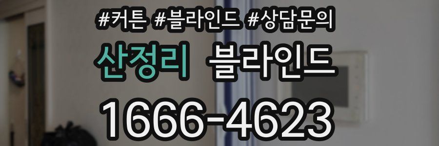 산정리 블라인드