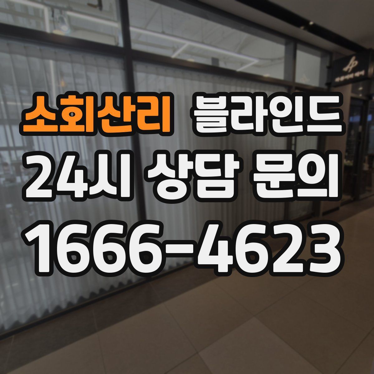 소회산리 블라인드