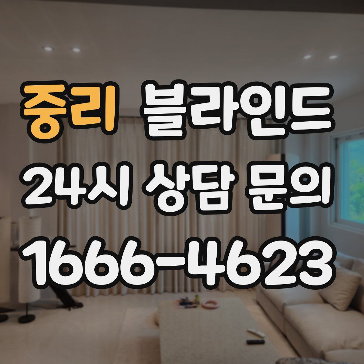 중리 블라인드