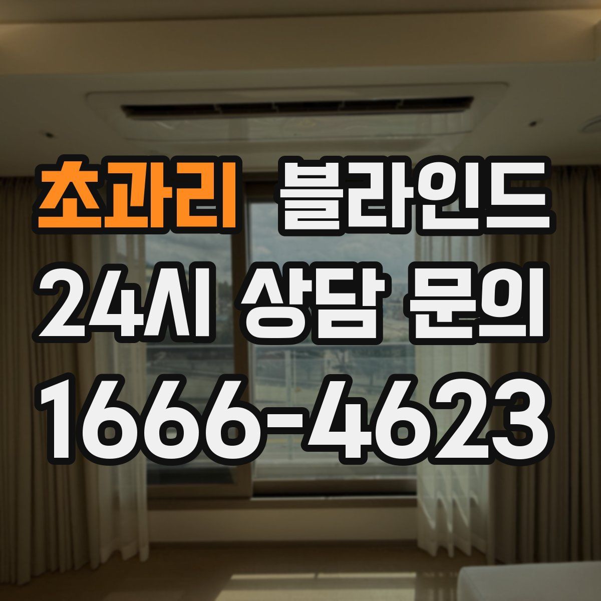 초과리 블라인드