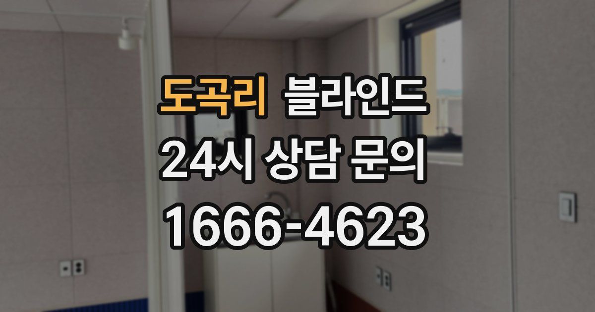 도곡리 블라인드