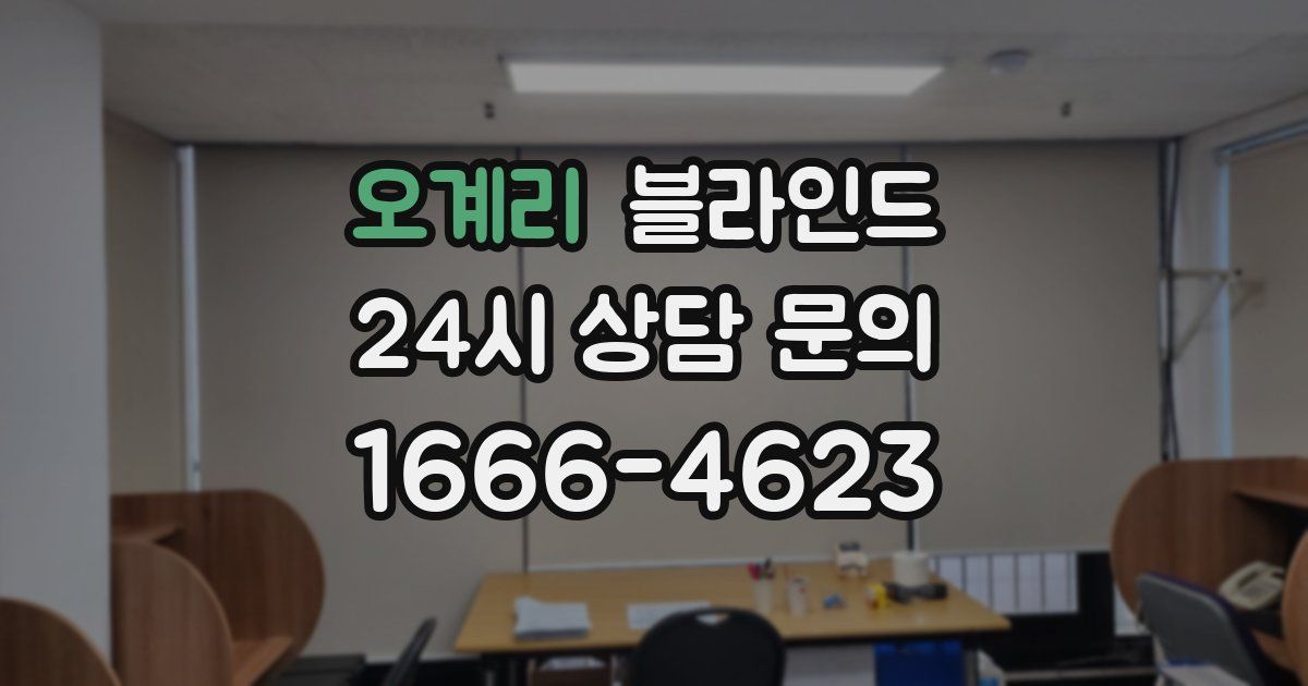 오계리 블라인드