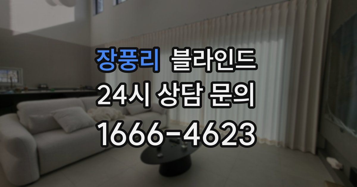 장풍리 블라인드