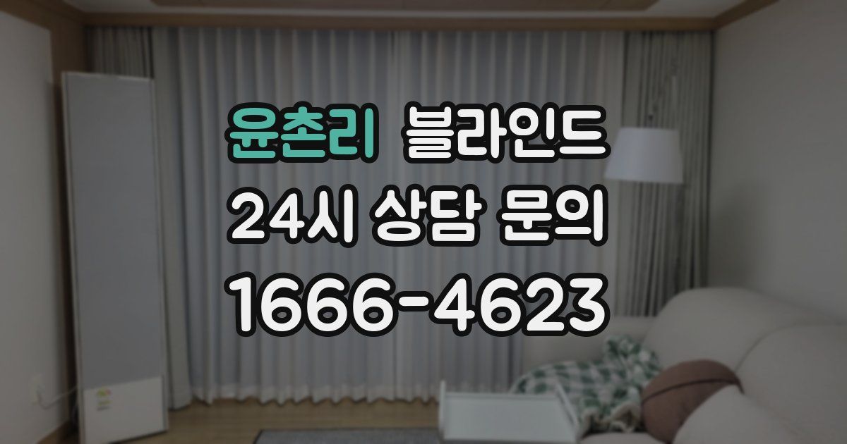 윤촌리 블라인드