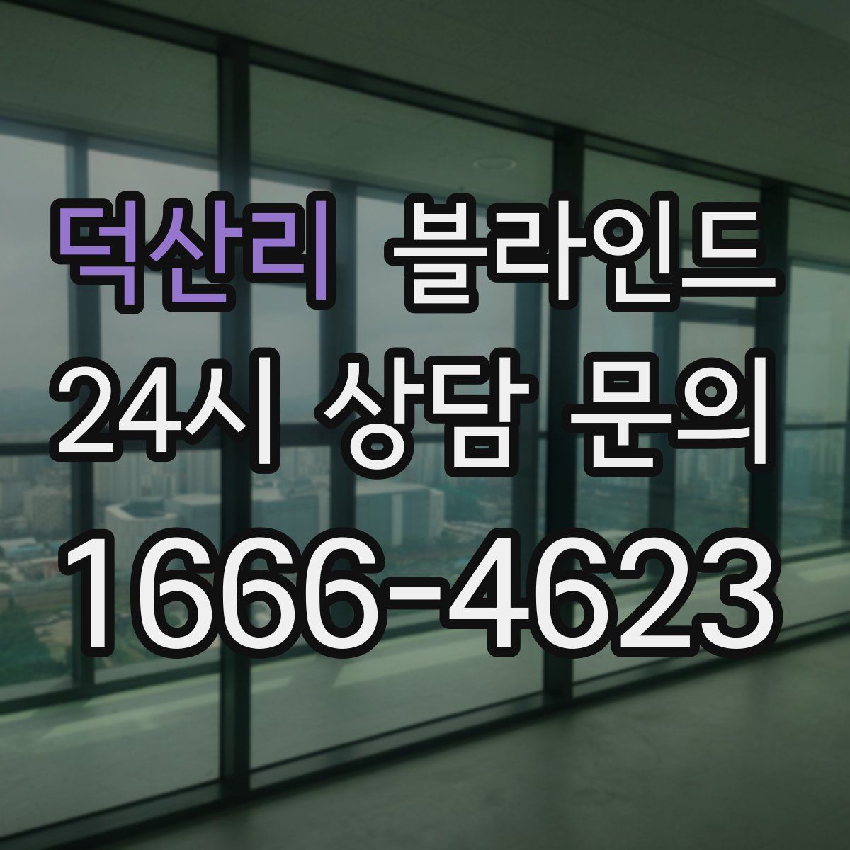 덕산리 블라인드