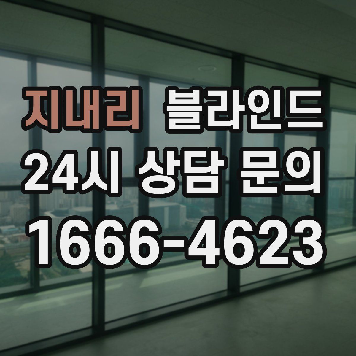 지내리 블라인드