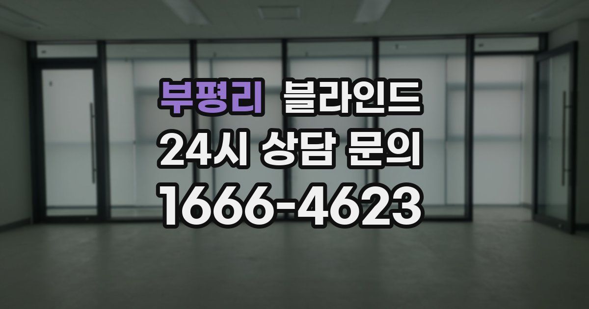 부평리 블라인드