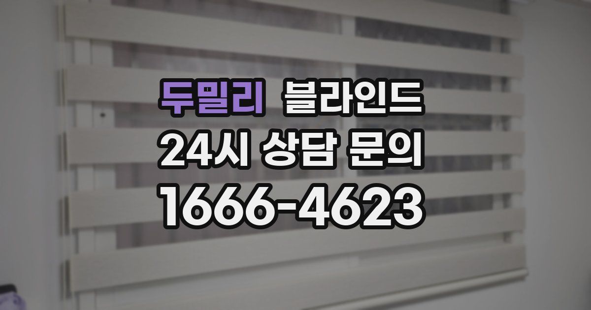 두밀리 블라인드