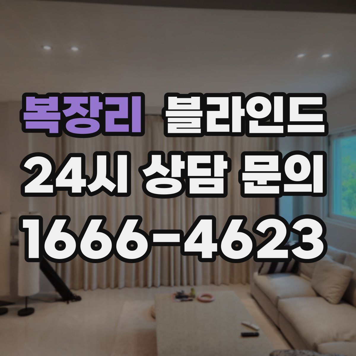 복장리 블라인드