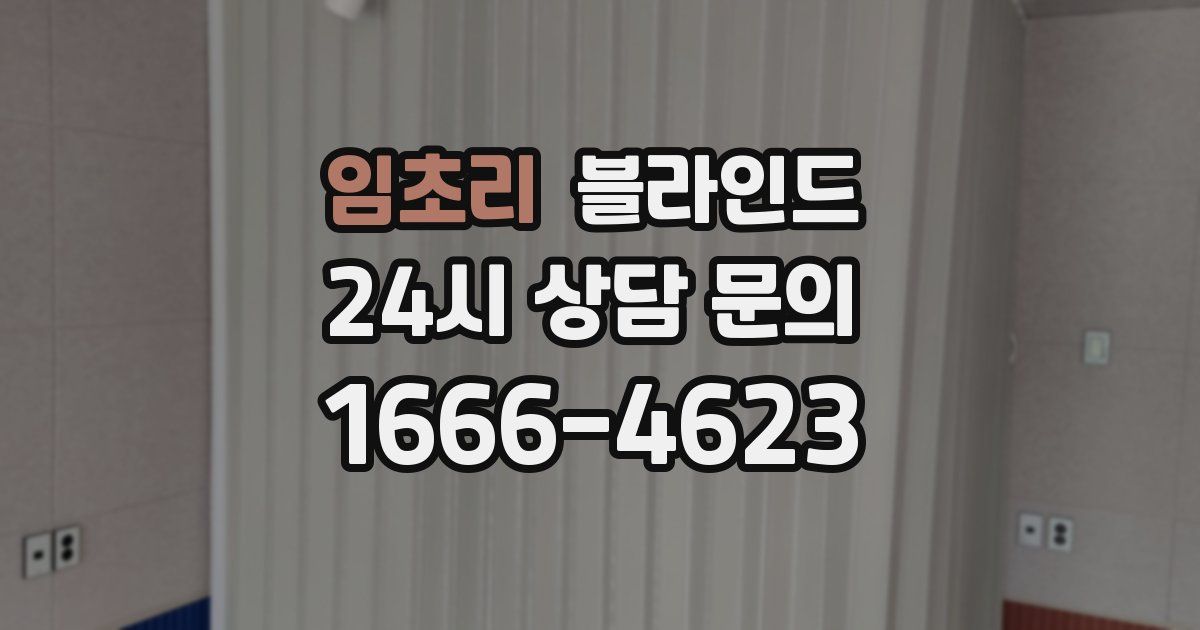 임초리 블라인드