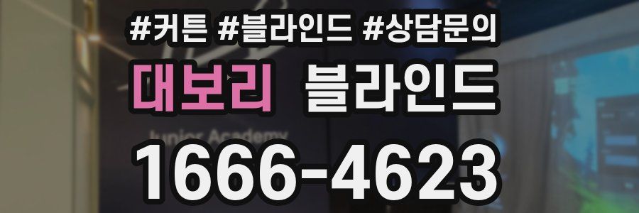 대보리 블라인드