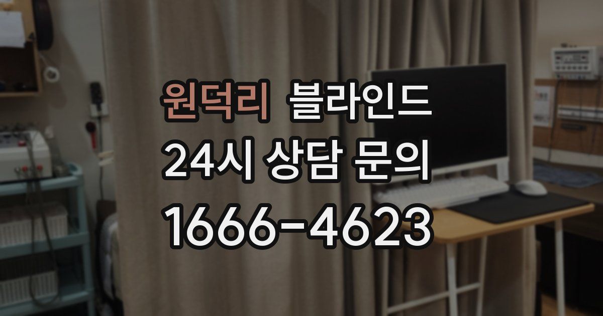 원덕리 블라인드