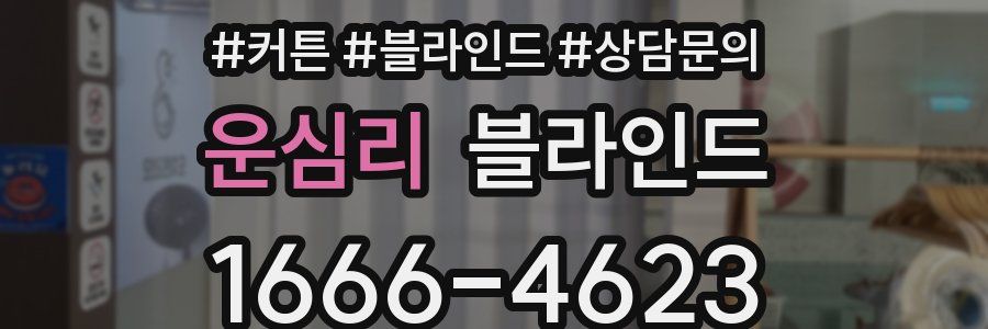 운심리 블라인드