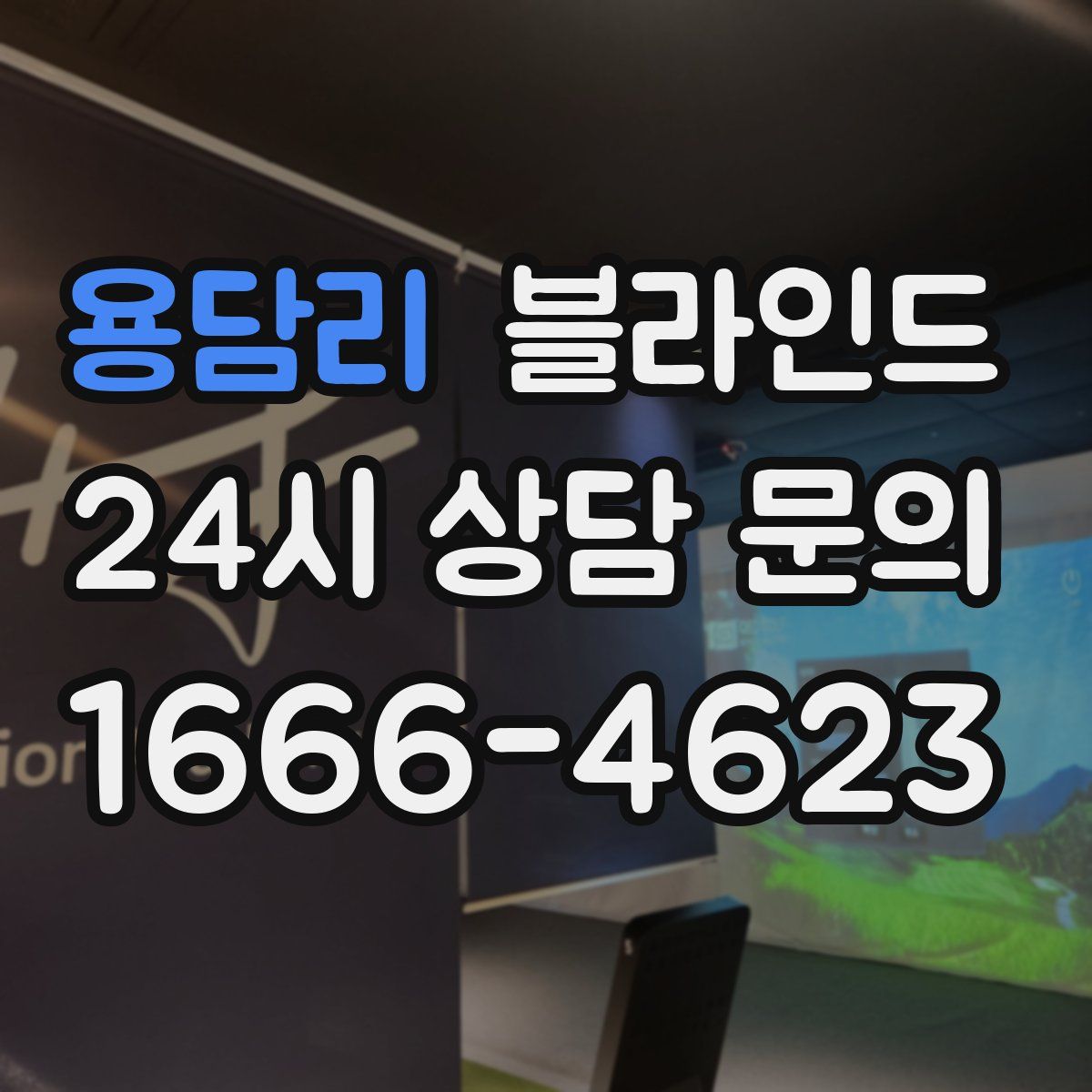 용담리 블라인드