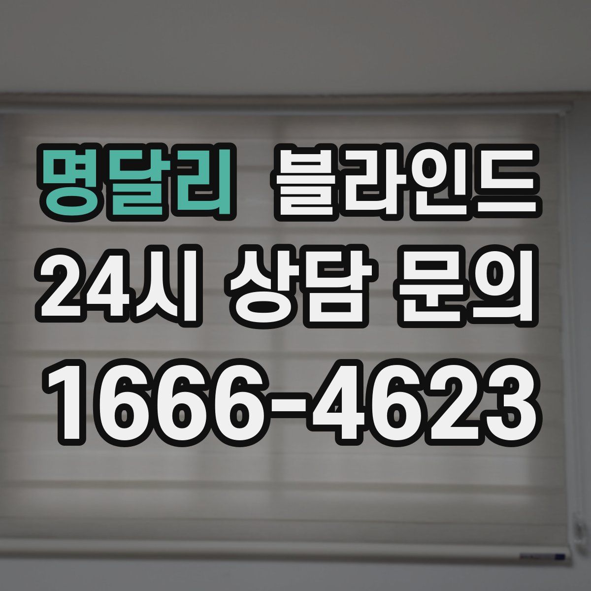 명달리 블라인드
