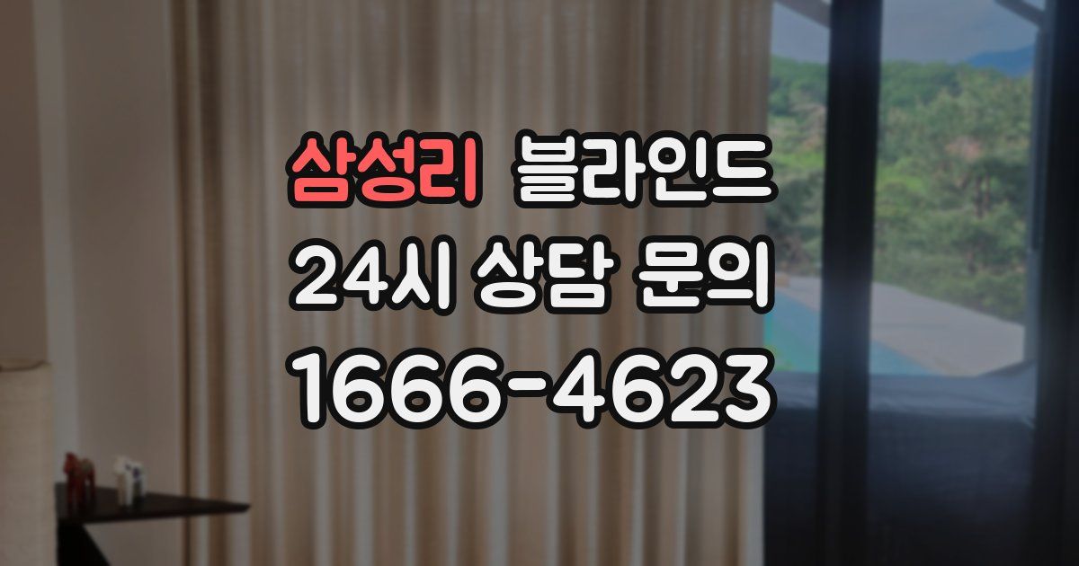 삼성리 블라인드