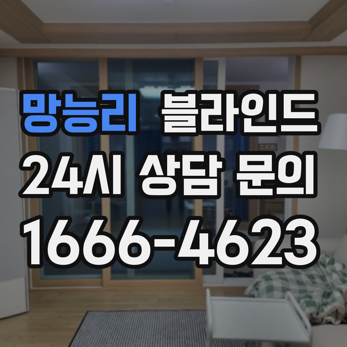 망능리 블라인드