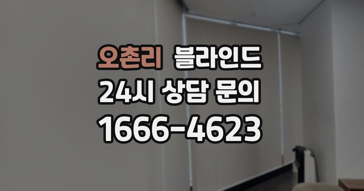오촌리 블라인드