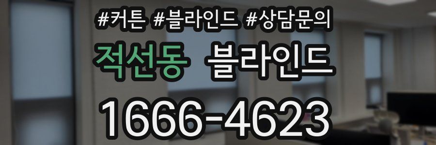 적선동 블라인드