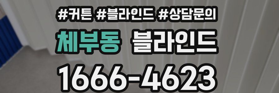 체부동 블라인드