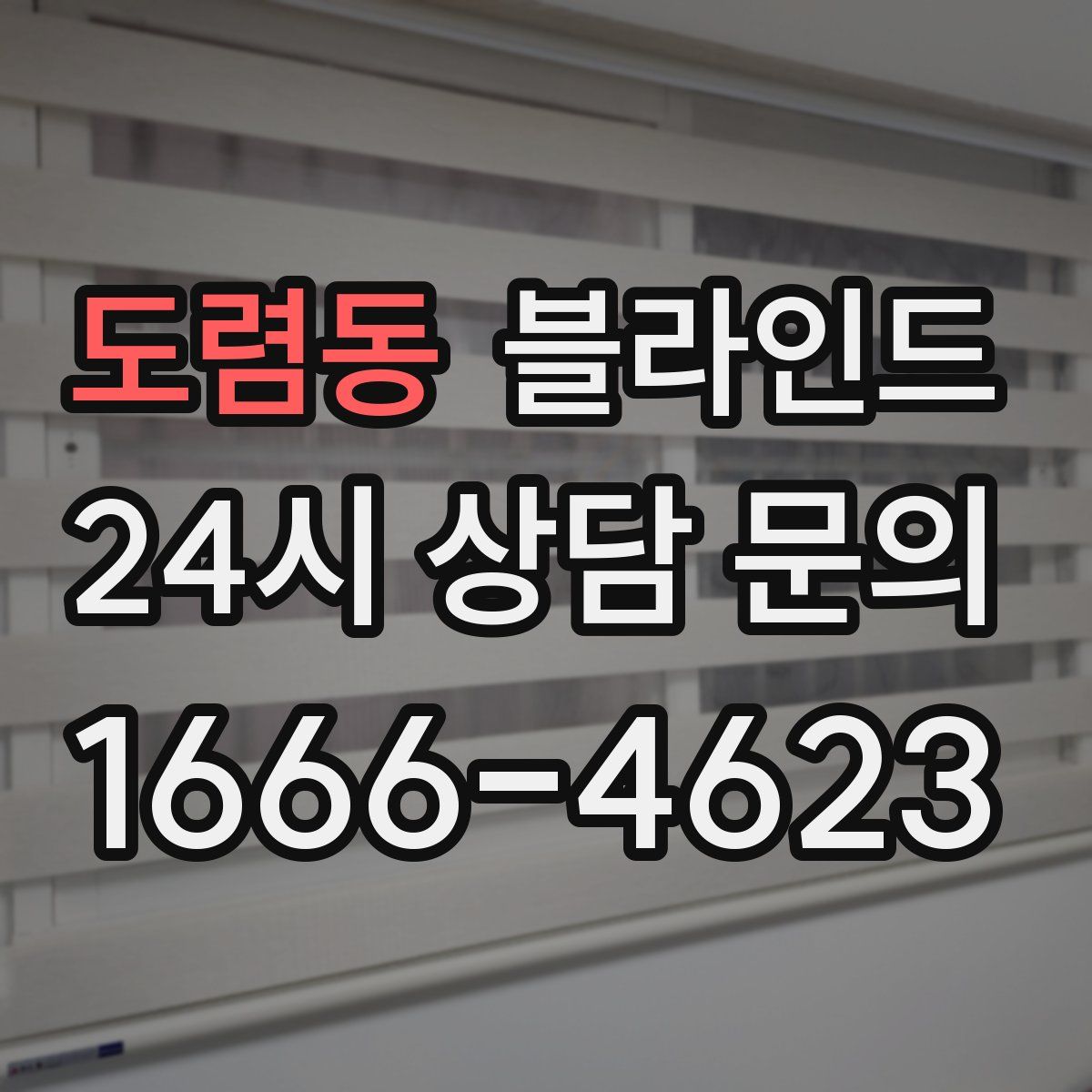 도렴동 블라인드