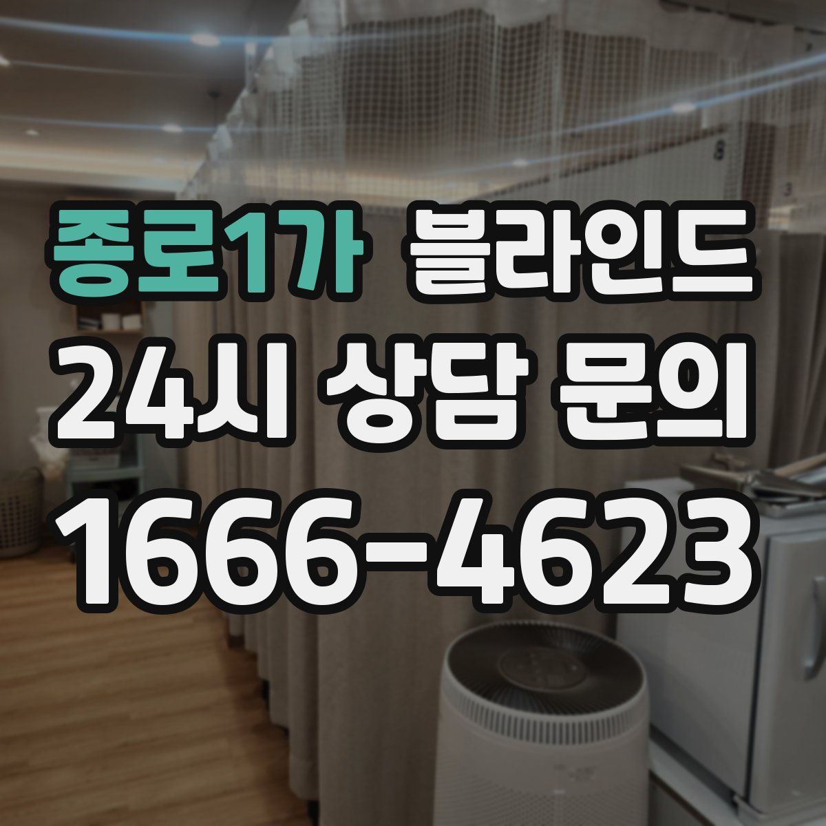 종로1가 블라인드