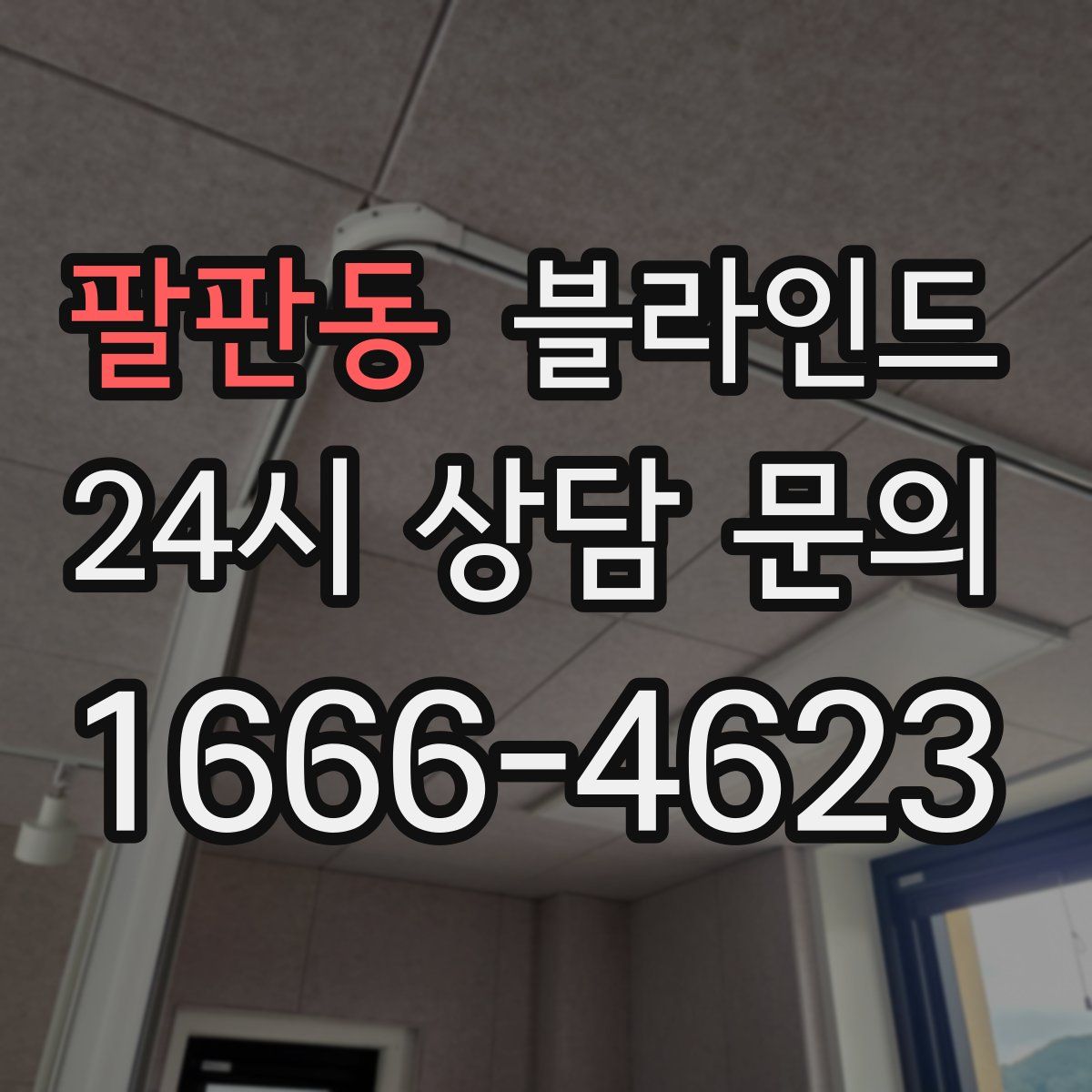 팔판동 블라인드