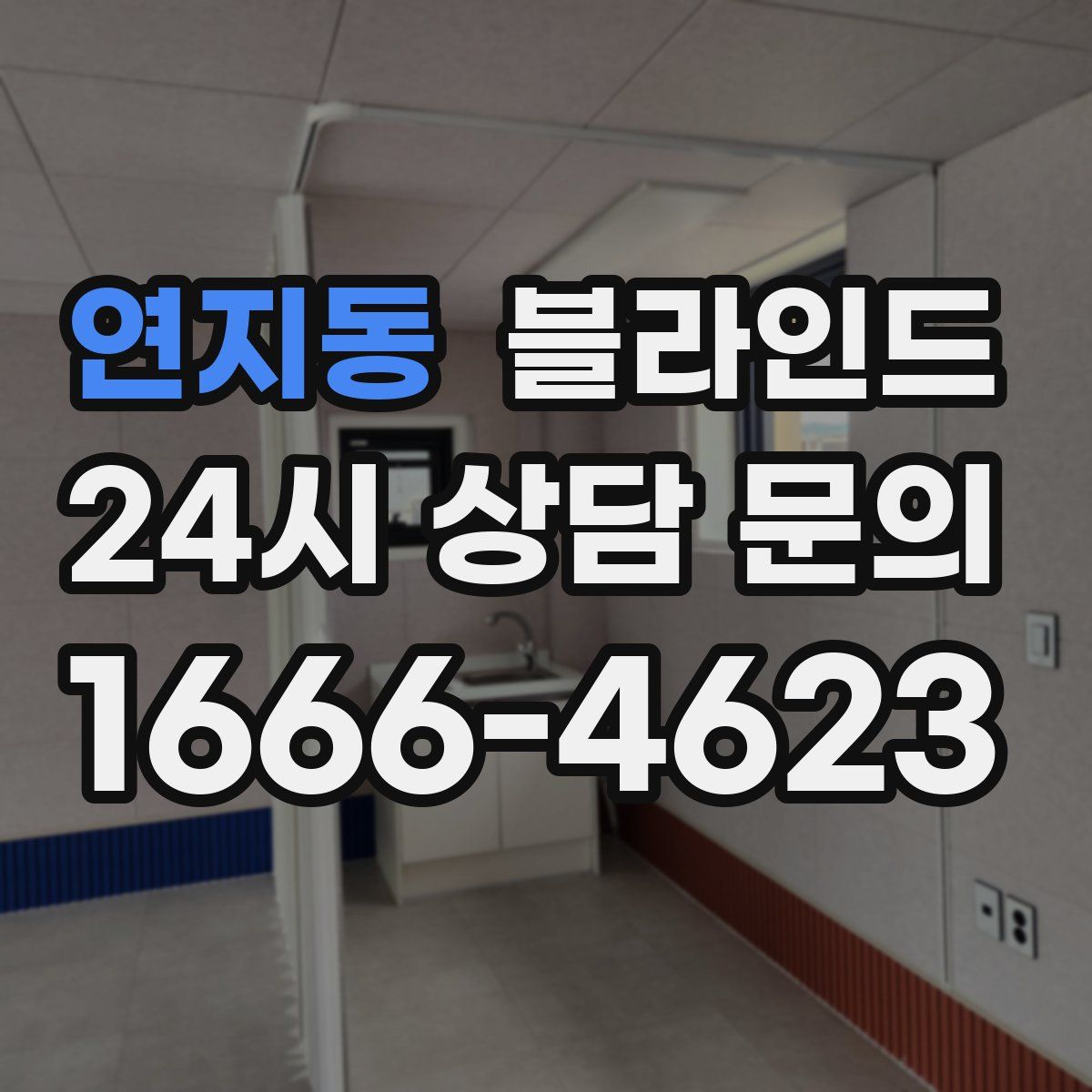 연지동 블라인드