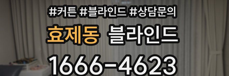 효제동 블라인드