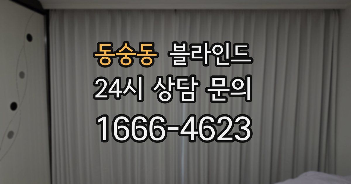 동숭동 블라인드