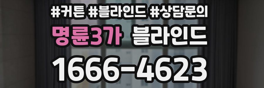 명륜3가 블라인드