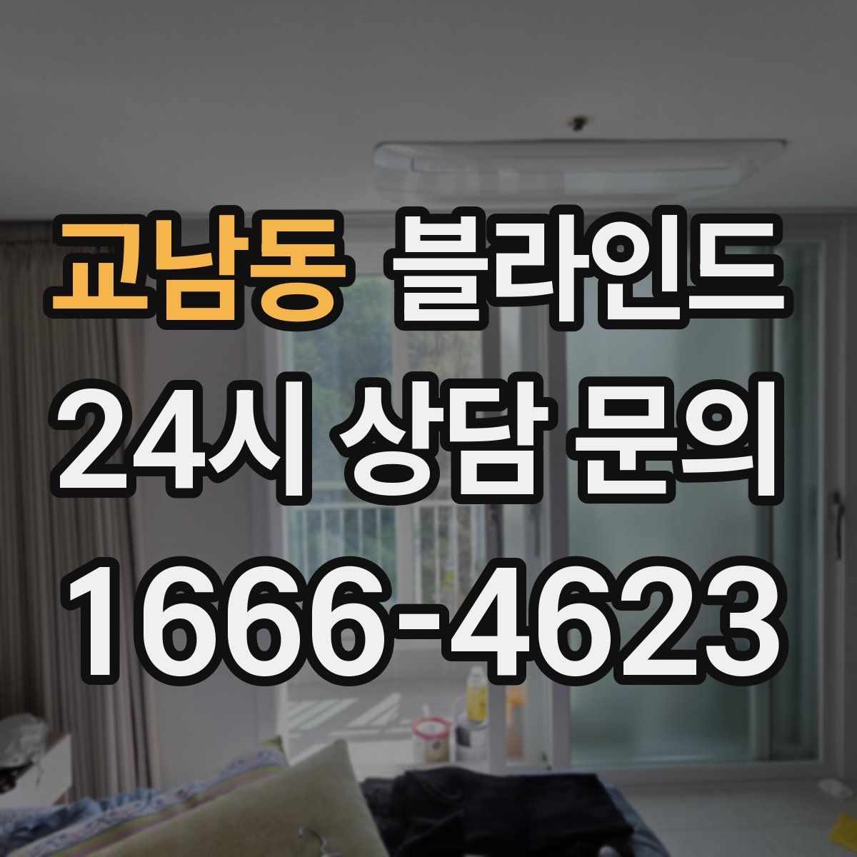 교남동 블라인드