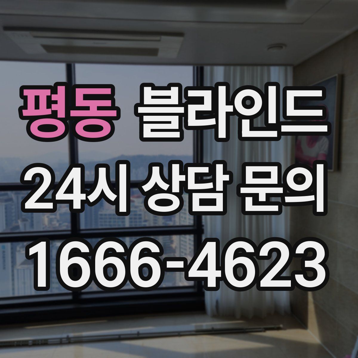 평동 블라인드